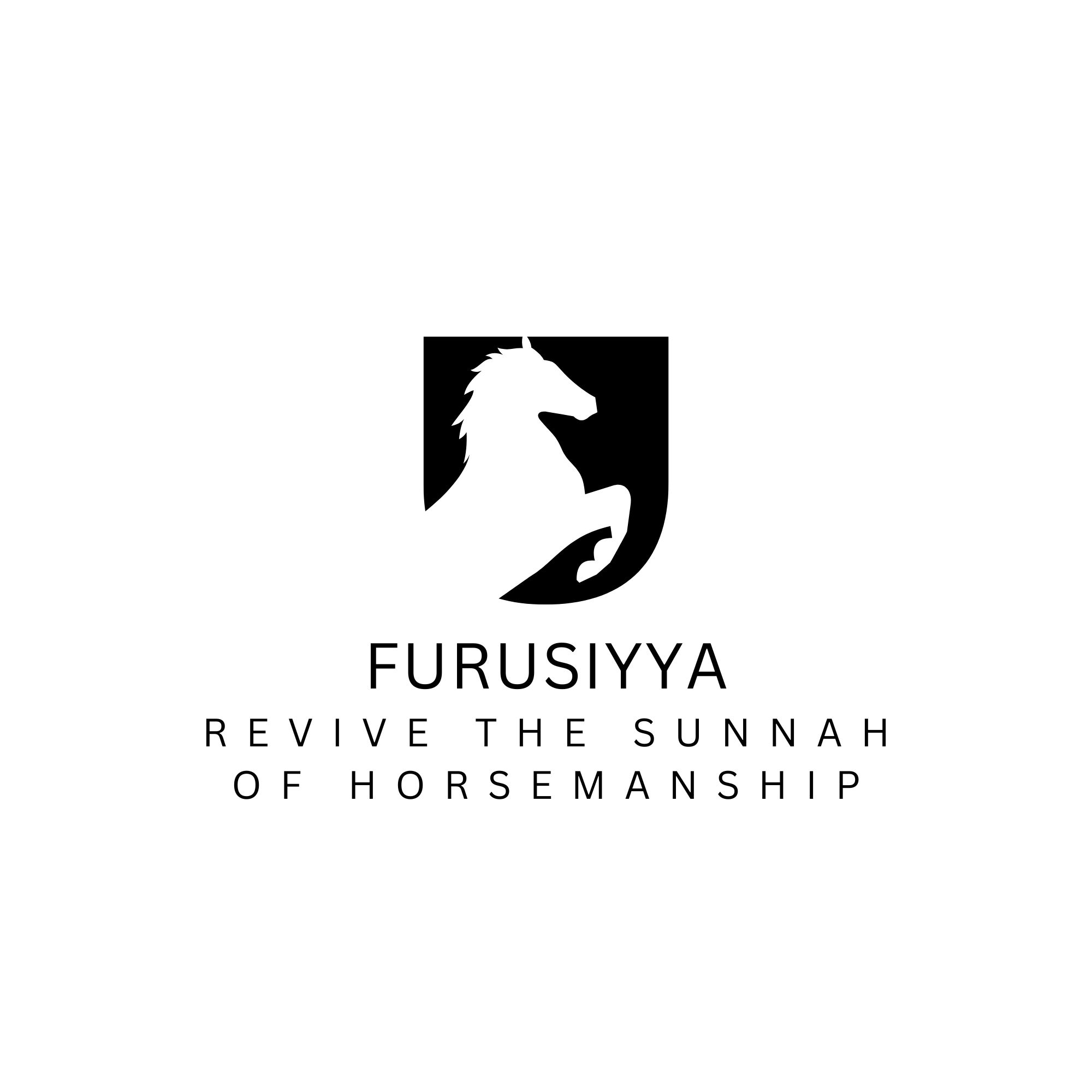 Black Modern Horse Repair Workshop Logo 1